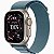 Apple Watch Ultra 3 GPS+Cellular - Caixa natural de titânio de 49mm - Pulseira loop Alpina azul-clara - Imagem 1