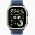 Apple Watch Ultra 3 GPS+Cellular - Caixa natural de titânio de 49mm - Pulseira loop Trail azul/azul-brilhante - Imagem 2