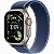 Apple Watch Ultra 3 GPS+Cellular - Caixa natural de titânio de 49mm - Pulseira loop Trail azul/azul-brilhante - Imagem 1