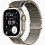 Apple Watch Ultra 3 GPS+Cellular - Caixa natural de titânio de 49mm - Pulseira natural estilo milanês de titânio - Imagem 1