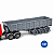 Carreta Basculante 3 Eixos HO 1:87 - Imagem 1