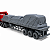 Carreta Plataforma Lonada 3 Eixos HO 1:87 - Imagem 3