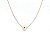 COLAR LISO ESFERA 8 MM BANHADO A OURO - Imagem 1