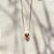 COLAR LISO ESFERA 8 MM BANHADO A OURO - Imagem 2