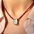 COLAR HANDMADE PINGENTE DE FUSION TURMALINA LIGHT FIO DE CRISTAL RUBI - Imagem 2