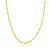 COLAR COM MEDALHAS LISAS 80CM BANHADO A OURO - TAM 80 - Imagem 1