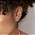 BRINCO EAR CUFF COM CRISTAIS ROSA QUADRADOS E ZIRCÔNIAS - Imagem 2