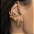 PIERCING LISO 8 BOLA FECHO OMEGA 17X10MM BANHADO A OURO - Imagem 3