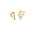 BRINCO EAR HOOK QUATRO VOLTAS COM ELOS BANHADO A OURO - Imagem 1