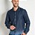 Camisa Azul Jeans Actual com Efeito Degrade - Imagem 1