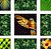 MOSAICO TROPICAL ARARA 16 PÇS - Imagem 1