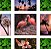 MOSAICO TROPICAL FLAMINGOS 16 PÇS - Imagem 1