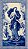 Painel Mosaico Nossa Senhora Desatadora dos Nós estilo Português Arte Sacra 800x140cm - 100% Azulejo Personalizado Para Casas Capelas Igrejas Templos - Imagem 1