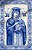 Painel Mosaico Nossa Senhora do Perpétuo Socorro estilo Português Arte Sacra 80x120cm - 100% Azulejo Personalizado Para Casas Capelas Igrejas Templos - Imagem 1