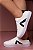 Tênis casual feminino branco com detalhe preto - Imagem 2