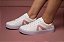 Tênis casual feminino branco com detalhe rosê - Imagem 5