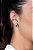 Brincos ear hook com zircônia lateral - Imagem 2