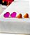 Brincos pino kit duo de corações de resina infantil - Imagem 6
