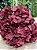 Buquê de Hortênsia Vermelho Queimado x5 - Imagem 3