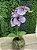 Arranjo de Orquídea Silicone Lilás com Roxo - Imagem 6