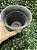 Vaso Polipropileno Branco Trabalhado Pequeno - Imagem 3