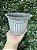 Vaso Polipropileno Branco Trabalhado Pequeno - Imagem 4