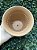 Vaso Polipropileno Branco Trabalhado Pequeno - Imagem 3