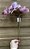 Galho de Orquídea Rosa Pink com Branco Silicone P 70 cm - Imagem 5