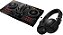 KIT DJ Controlador Pioneer DDJ 400 + Fone Pioneer HDJ X5 BT Vermelho - Imagem 7