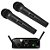 Microfone AKG WMS40 Mini Dual Vocal US25B/D Duplo Com Set Sistema Sem Fio - Imagem 1