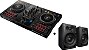 KIT DJ Controlador Pioneer DDJ 400 com RekordBox + Par de Caixa de Som Pioneer DM40 Preto - Imagem 1