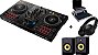 KIT DJ Controlador Pioneer DDJ 400 + Fone Pioneer HDJ X5 Preto + Monitor de Áudio KRK Rokit 8 RP8 G4 + Case Com Plataforma - Imagem 1