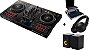 KIT DJ Controlador Pioneer DDJ 400 + Fone Pioneer HDJ X5 Preto + Monitor de Áudio Edifier R1000T4 Madeira + Case Com Plataforma - Imagem 10