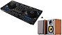 KIT DJ Controlador Pioneer 4 Canais DDJ FLX6 + Caixas Edifier R1000T4 Madeira - Imagem 1