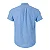 Camisa Ralph Lauren Masculina Linho Manga Curta Cor Azul Claro - Imagem 3