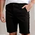 Bermuda TH Sarja Slim Fit Preta - Imagem 1