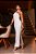 Vestido Midi Canelado com Pérolas Scarlatt - Imagem 4