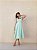 Vestido Midi Verde Claro com Laço Louise - Imagem 1