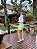 Saia Verde com Franja em Tricot Premium Mari - Imagem 1