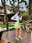 Saia Verde com Franja em Tricot Premium Mari - Imagem 2