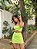 Conjunto Alfaiataria de Shorts Saia e Cropped Manga Verde - Imagem 2