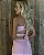 Vestido Longo Rosa com Amarração Monterrey - Imagem 5