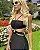 Vestido Longo Preto com Amarração Monterrey - Imagem 3