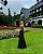 Vestido Longo Preto com Amarração Monterrey - Imagem 4