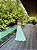 Vestido Longo Verde com Pedraria Havana - Imagem 1