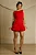 Vestido Curto Alfaiataria Vermelho Bogotá - Imagem 2