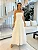 Vestido Midi Branco Tomara que Caia Atenas - Imagem 1