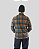 Blusa fleece Bee warm -  Masculina Xadrez - Imagem 4