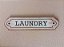 Placa Laundry - Branca - Imagem 1