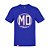 Camiseta Mario D'Elia - Azul Royal - Imagem 1